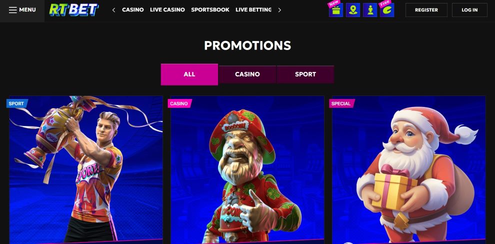 RTBet Promotions